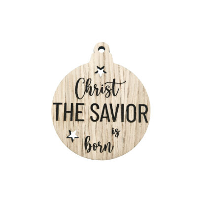 Stor Julekugle - Christ the savior is born