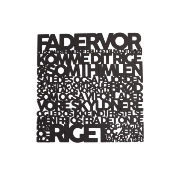 Fadervor 3.0 Fadervor træskilt MDF