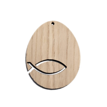 Påskeæg - Fisk - uden tekst