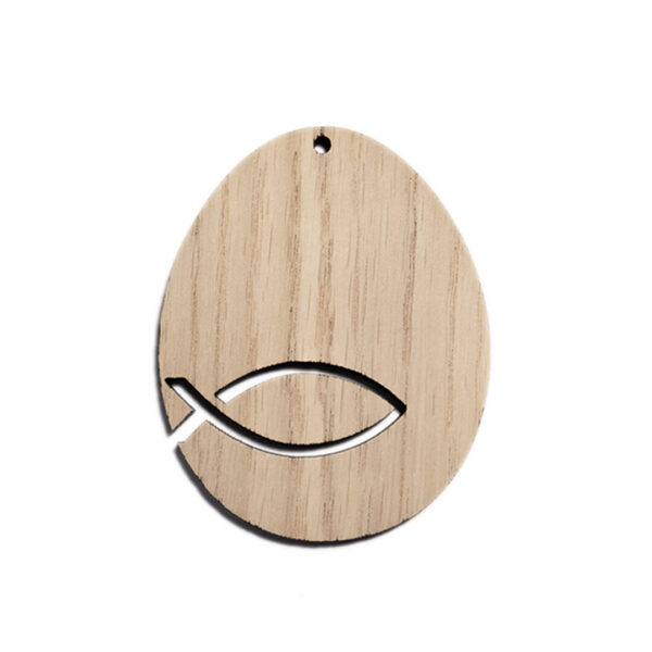 Påskeæg - Fisk - uden tekst