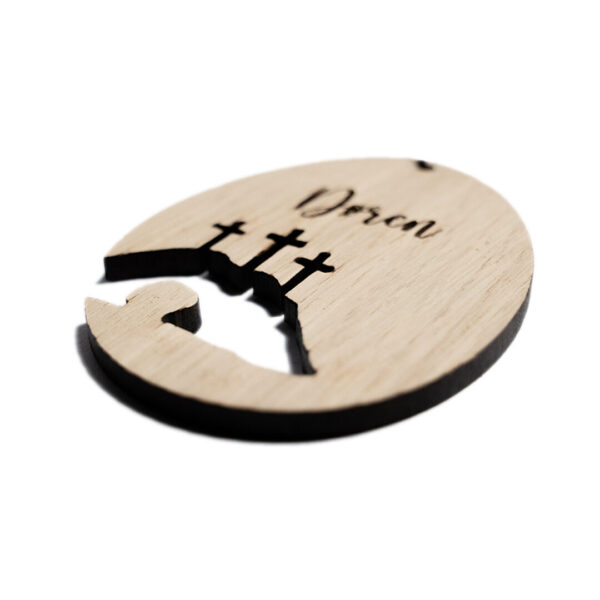 Påskeæg - Gravhøj - med tekst