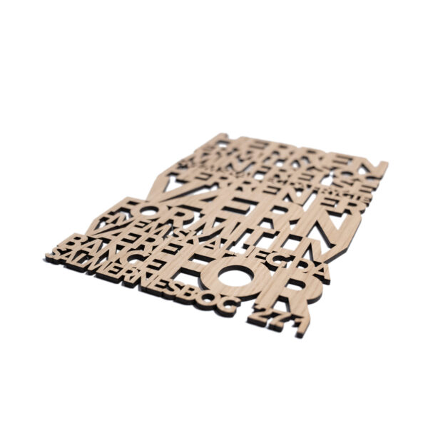 Herren er mit lys og min frelse 3.0 Herren er mit lys og min frelse | Træskilt | Salmernes bog 27:1 | Bibelvers