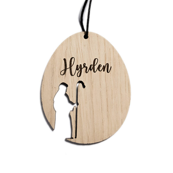 Påskeæg - Hyrden - med tekst