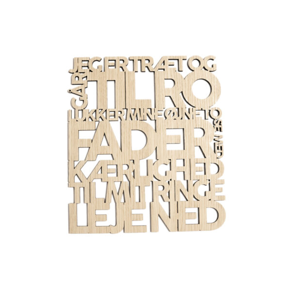 Jeg er træt og går til ro 2.0 Jeg er træt og går til ro | Træskilt | Salme 770 | Bibelvers