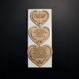 Julehjerter Med Sange - Sæt 2