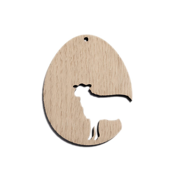 Påskeæg - Lam - uden tekst