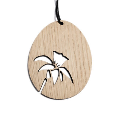 Påskeæg - Påskelilje - uden tekst