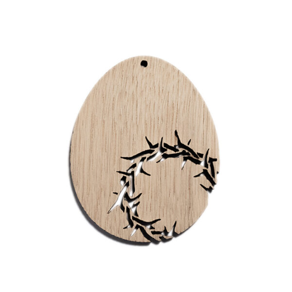 Påskeæg - Tornekrone - uden tekst