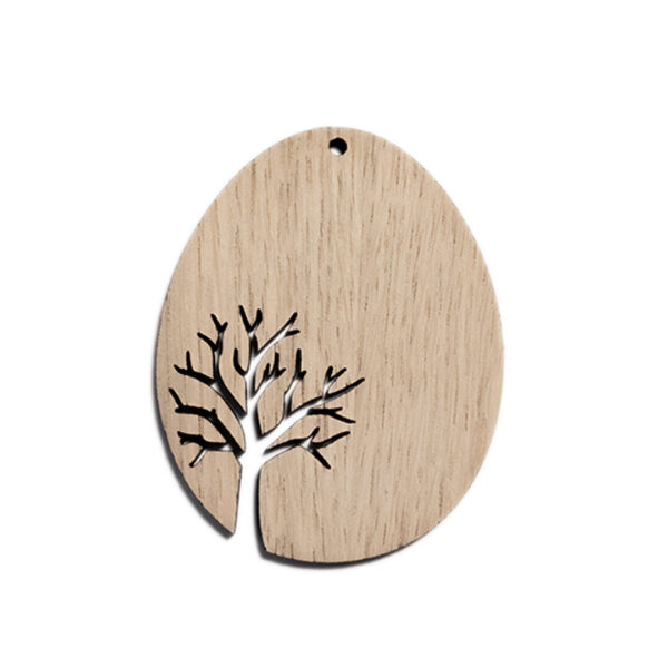 Påskeæg - Træet - uden tekst