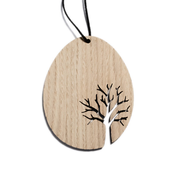 Påskeæg - Træet - med tekst